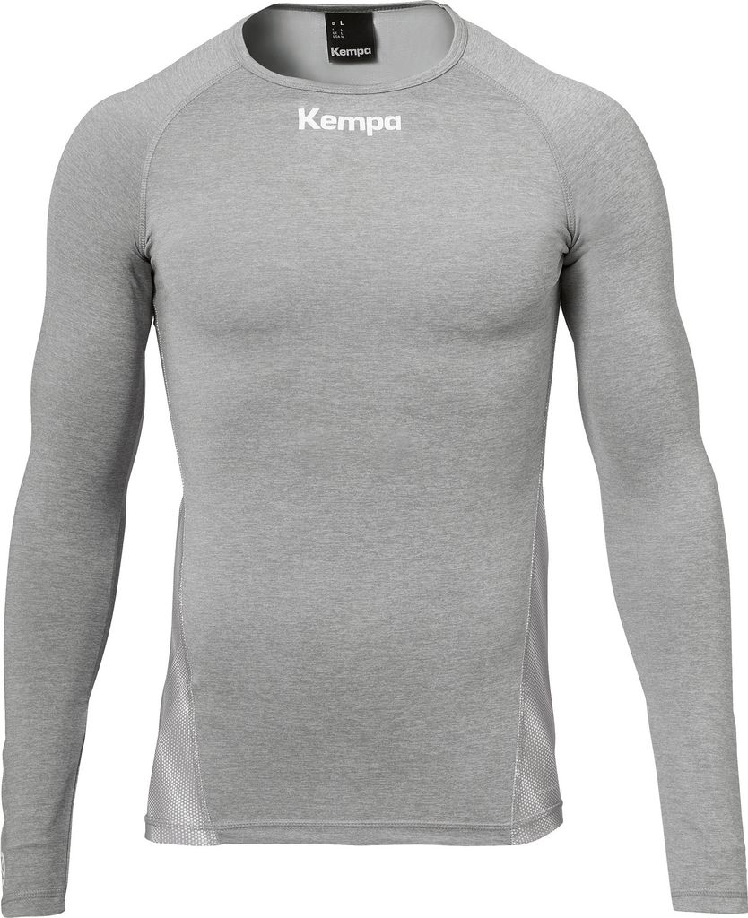 Kempa Handball Attitude Langarmshirt Unterziehshirt Kinder grau Gr 116