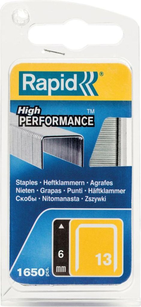 Rapid Heftklammern 13/6 m
