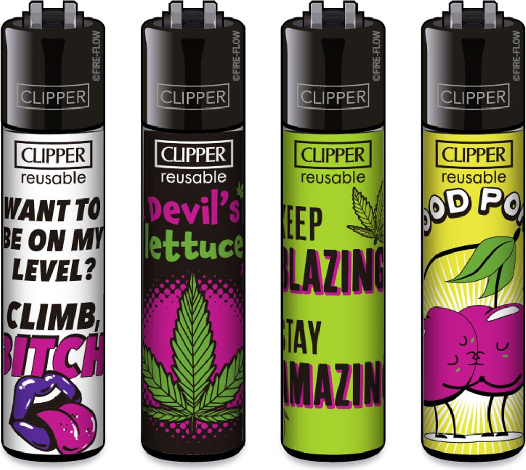 Clipper Feuerzeuge 4er Set: Statements #11