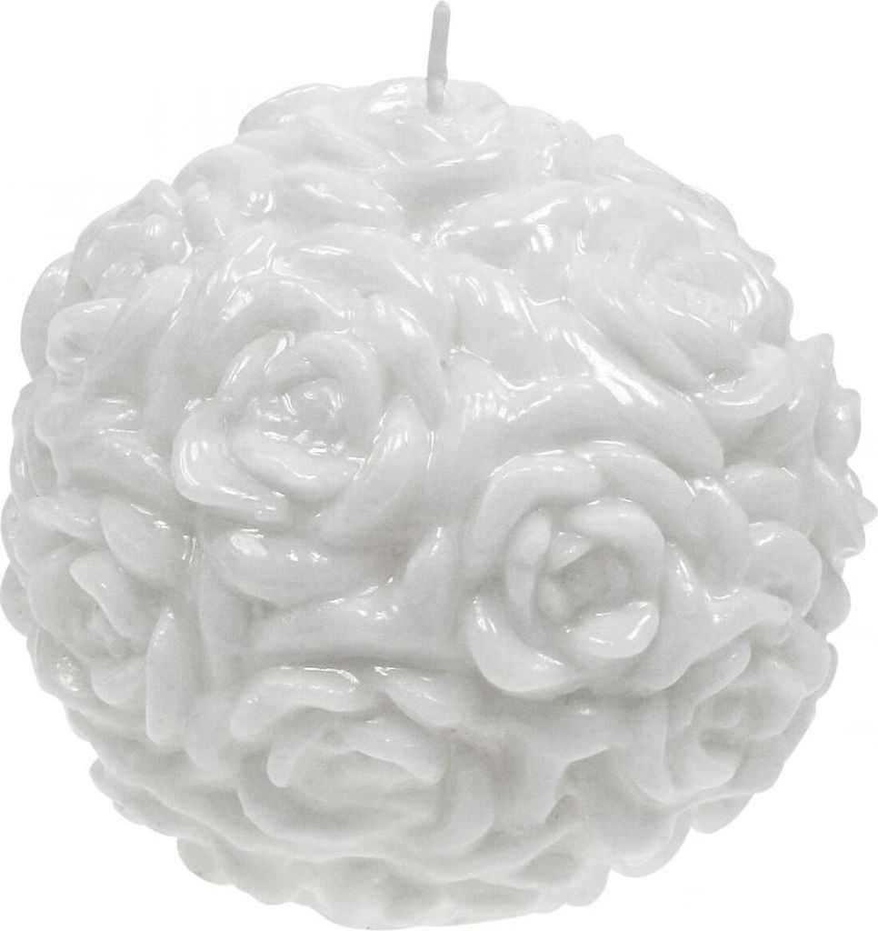 Rosenkerze Deko Hochzeit Geburtstag romantische Tischdekoration