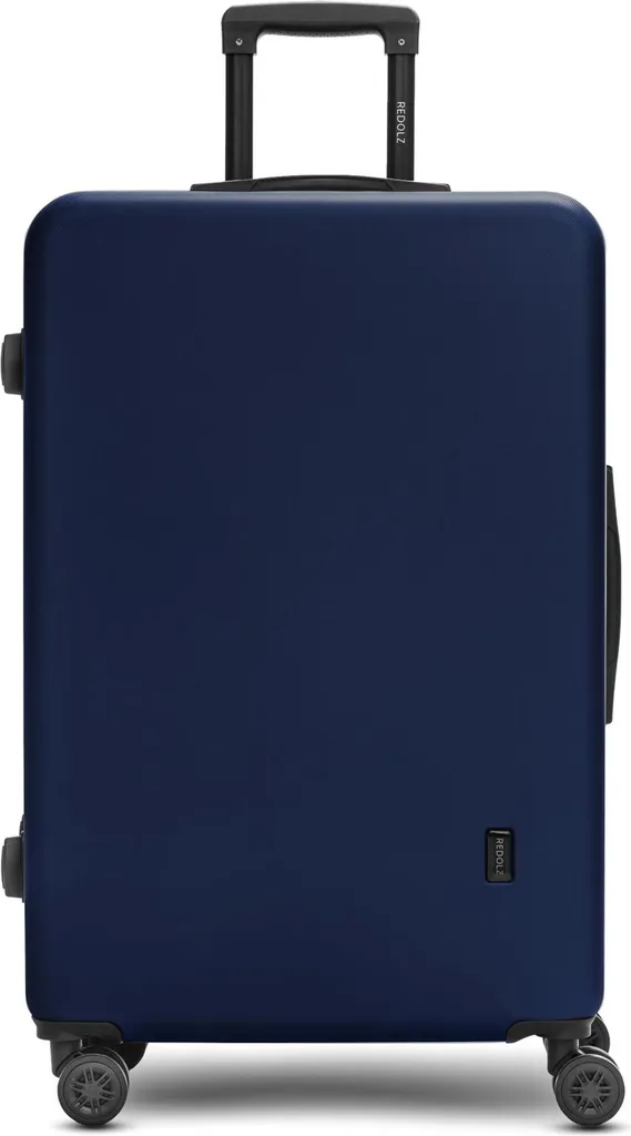 Valise REDOLZ Essentials 09 Trolley Bleu Marine 77cm Grand Format