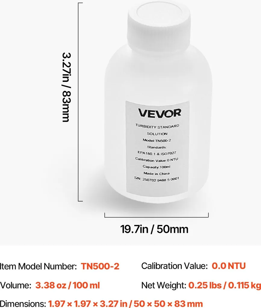 Solution turbidité 0 NTU à dérive nulle et stabilité haute performance