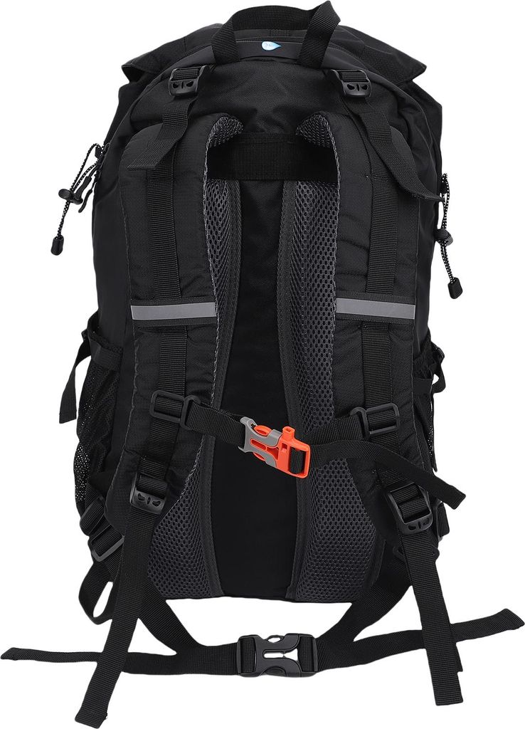 35L Wandern Rucksack große Kapazität leicht regenfest Männer Frauen Travel Backpack für Outdoor-Abenteuer schwarz