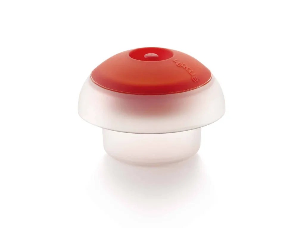 Cuiseur d'Œuf Silicone Lékué OVO Cylindre Transparent Design Culinaire