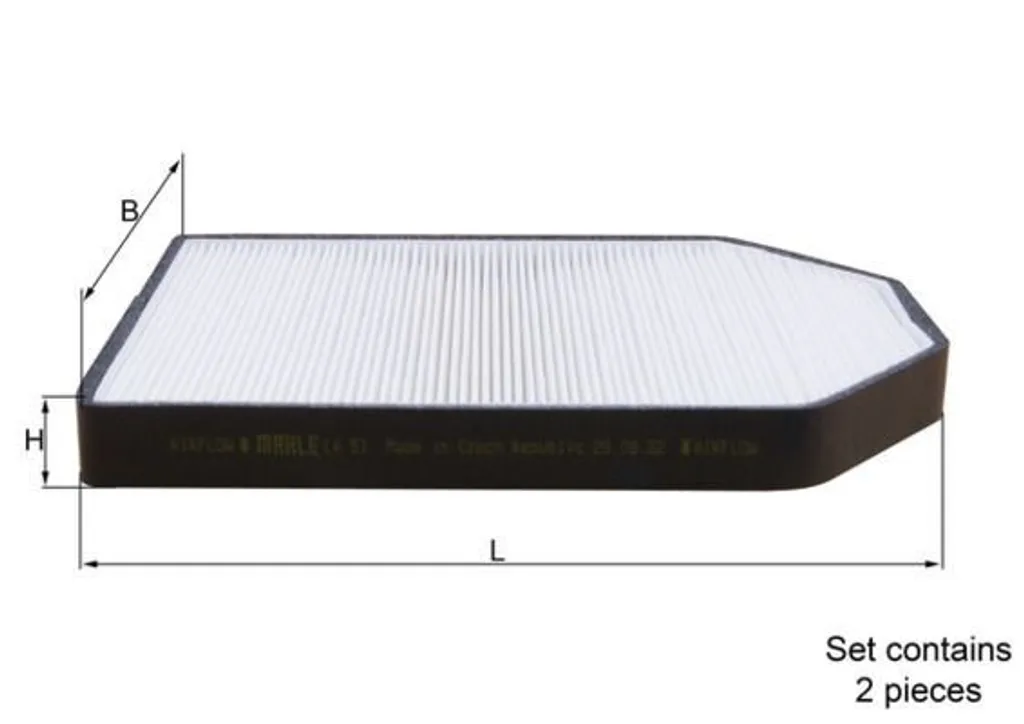 Filtre à pollen Mahle pour Audi A8 : Protection habitacle de qualité OE