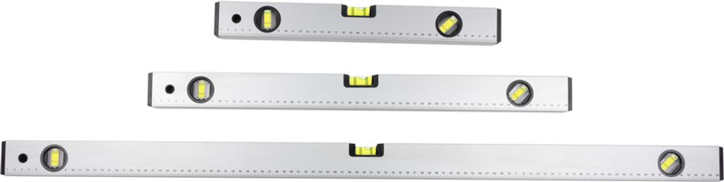 Kinzo Wasserwaagen Wasserwaagen-Set 40/60/100 CM - 0°/ 45°/ Produktbild 