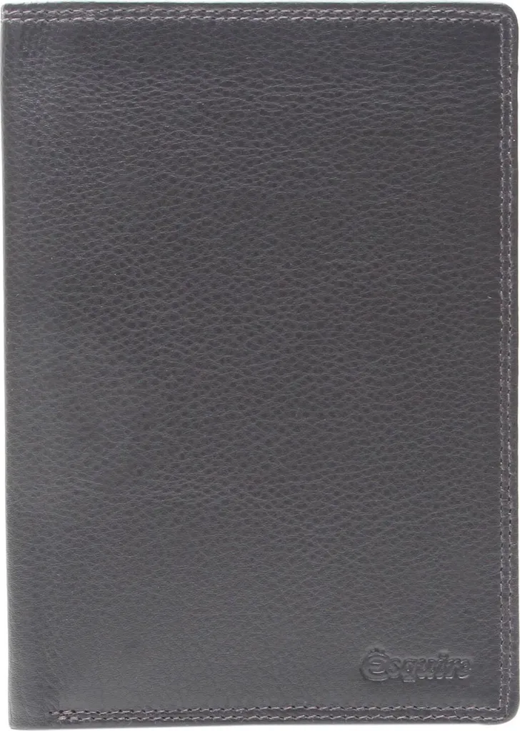 Esquire Duo Credit Card Wallet Brown | Porta Carte in Pelle Marrone Scuro