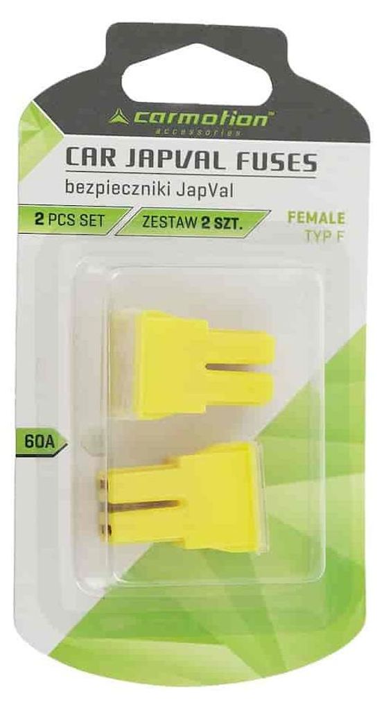 Bezpieczniki JAPVAL TYP F 60A, 2 szt. Productafbeelding 