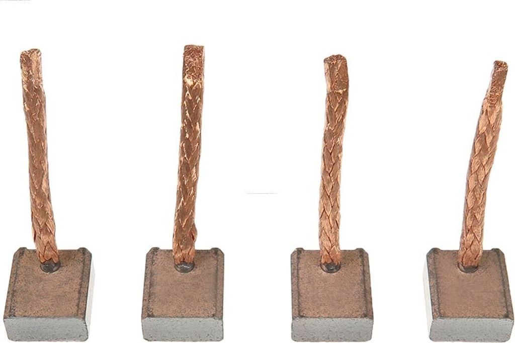 4x AS-PL Anlasser-Kohlebürsten SB6007 6,40mm 13,00mm 14,30mm