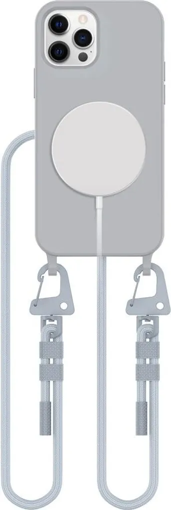 Tech-Protect Collana MagSafe iPhone 12 / 12 Pro - Grigio Pastello