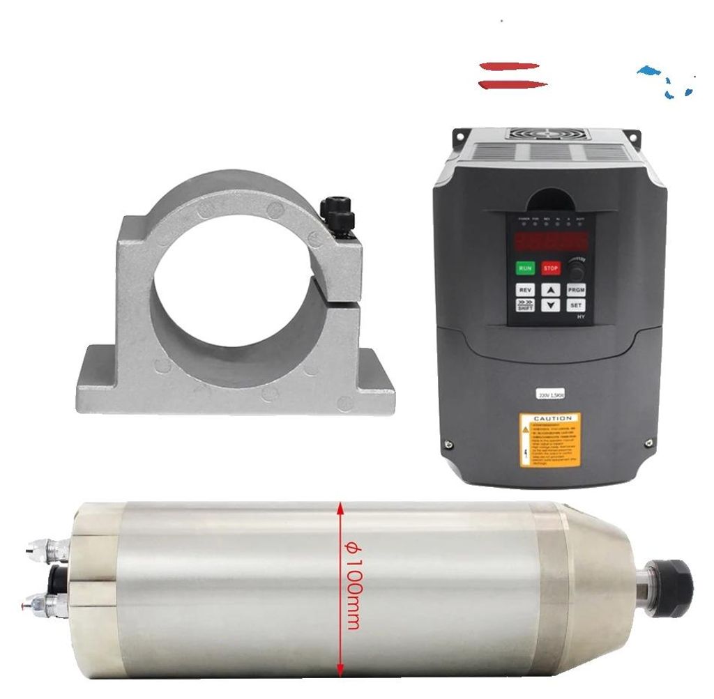 Moteur de broche CNC, fonctionnement à grande vitesse, Image du produit 