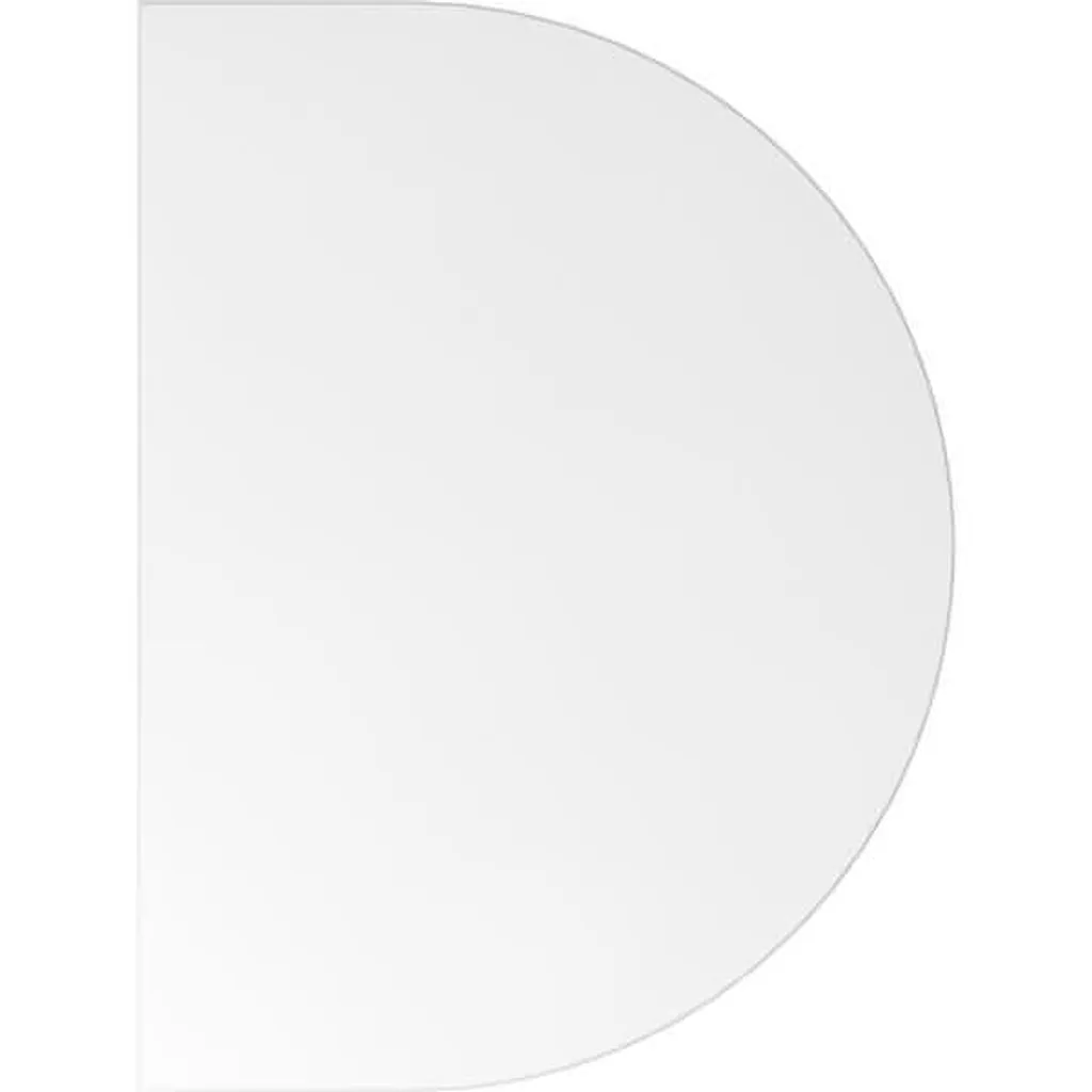 Table de réunion demi-ronde blanche HAMMERBACHER LA 60 robuste - 2