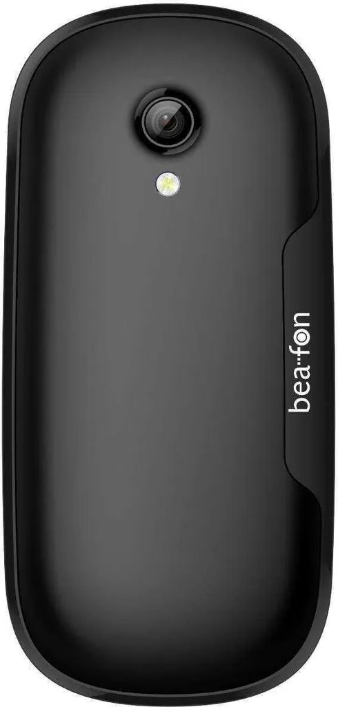 Bea-Fon C220 Noir Mobile Compact avec Caméra et Lampe Torche