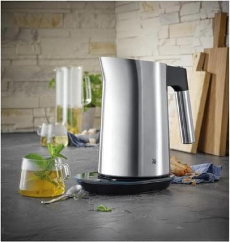 WMF 0413310011, 1,6 l, 3000 W, Schwarz, Edelstahl