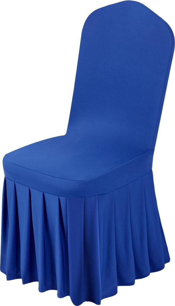 Stuhlhussen Stuhlbezüge - Set 30 Stück - Flache Vorderseite - Elastisch Polyester-Elasthan - Waschbar & Abnehmbar - Passend 51 x 45 x 95 cm - Hoc...