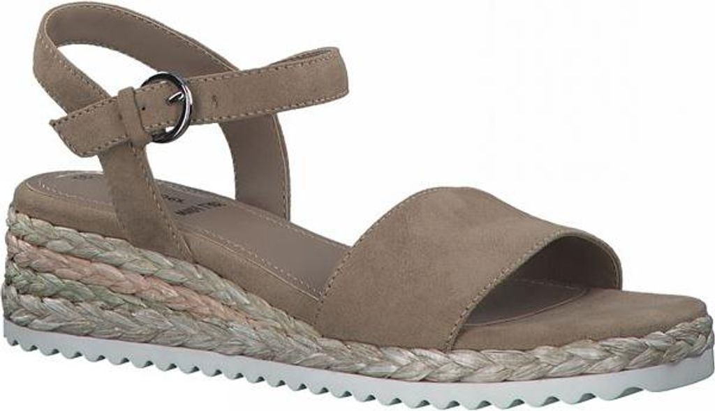 Plateausandalen 28107 taupe 41 Produktbild 