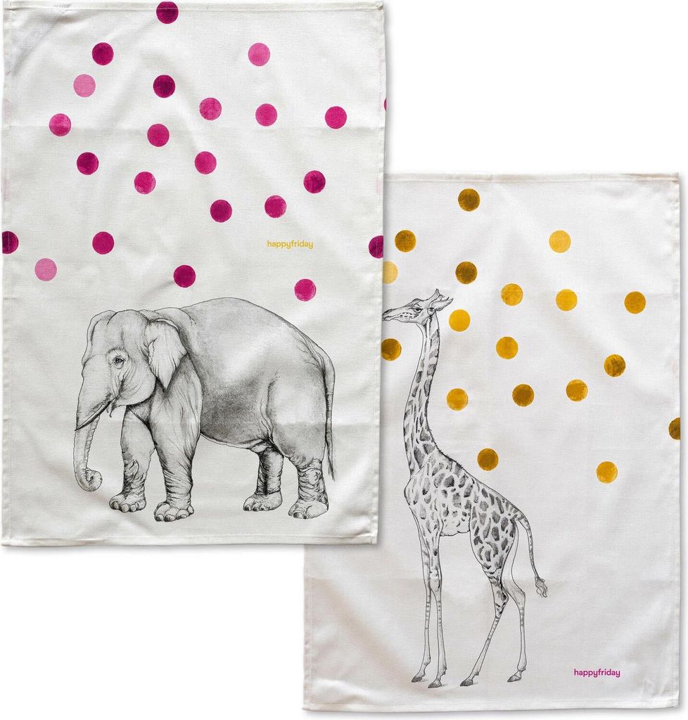 Savanna Geschirrtuch (2 tlg) 70x50 cm Produktbild 