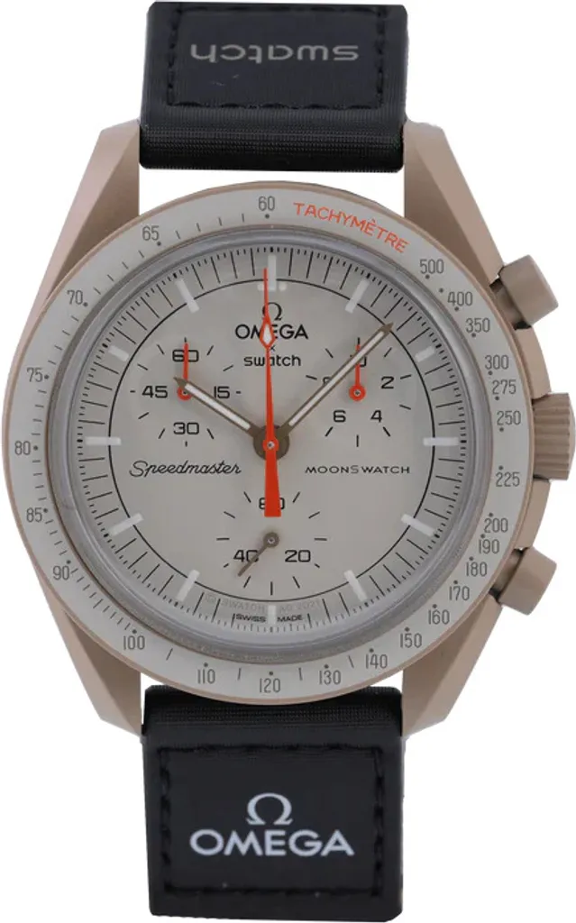 Chronographe Moonswatch Mission to Jupiter Swatch x Omega en Bioceramic