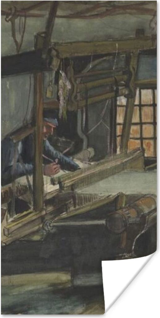 MuchoWow Poster Weber - Vincent van Gogh 60x120 cm - Wandschmuck