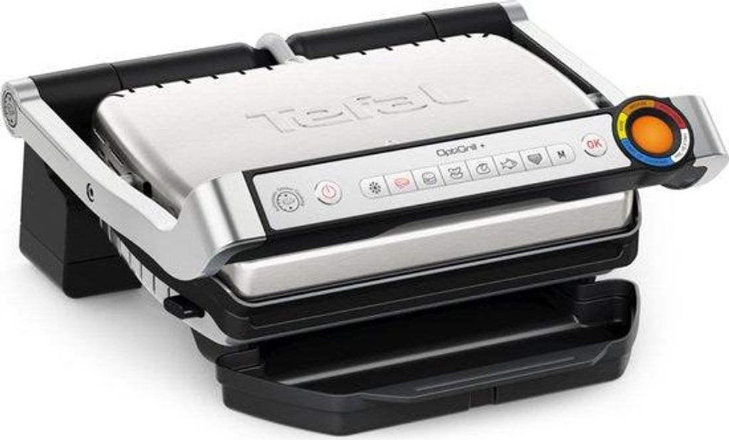 Tefal Tefal OptiGrill+ GC717D - Intelligenter Kontaktgrill - 2000W - Edelstahl