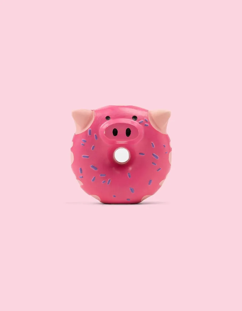 Jouet de lancer Beignet de porc pour chien idéal contre l'ennui