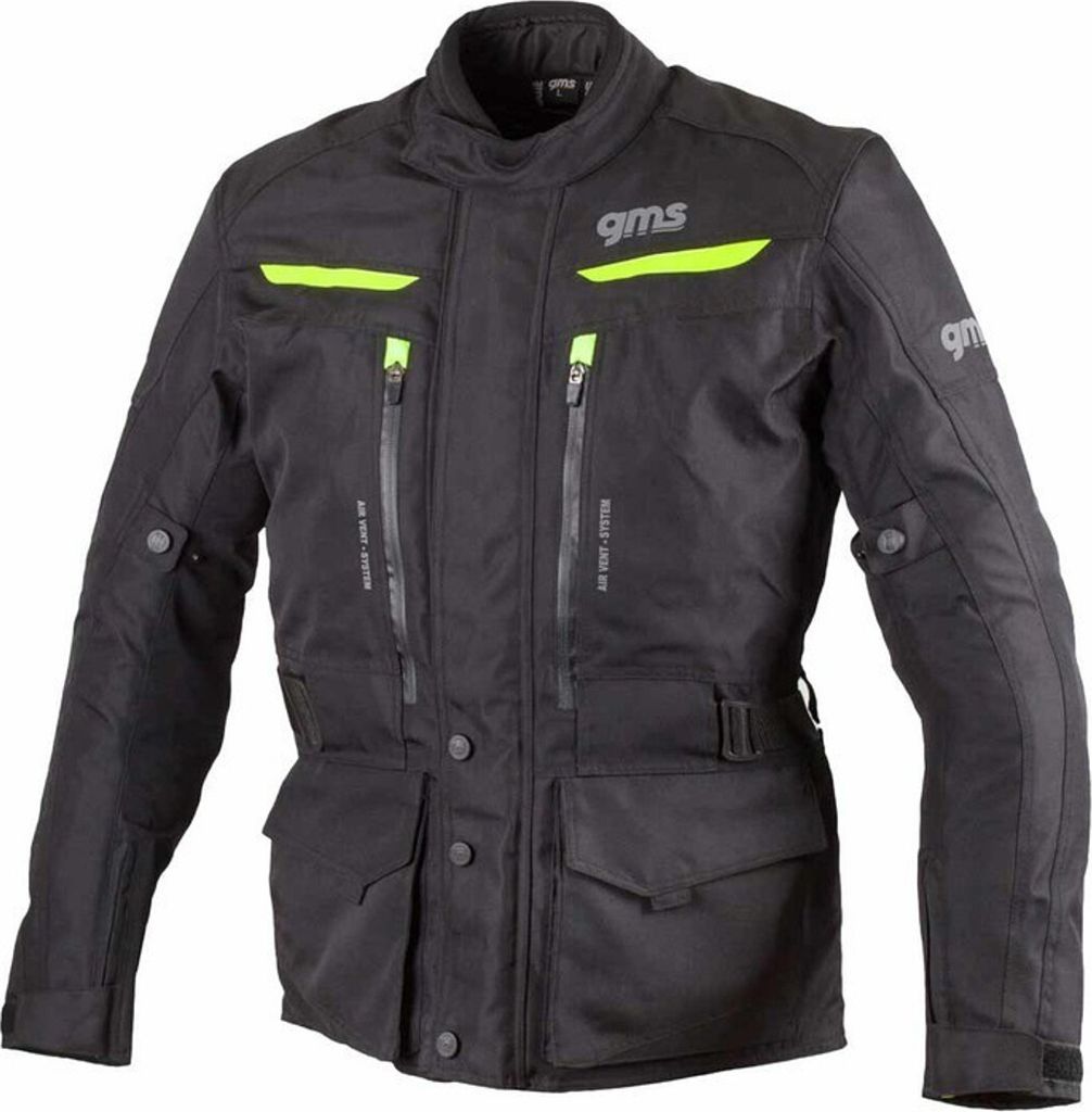 GMS Jacke Gear Man schwarz-gelb L