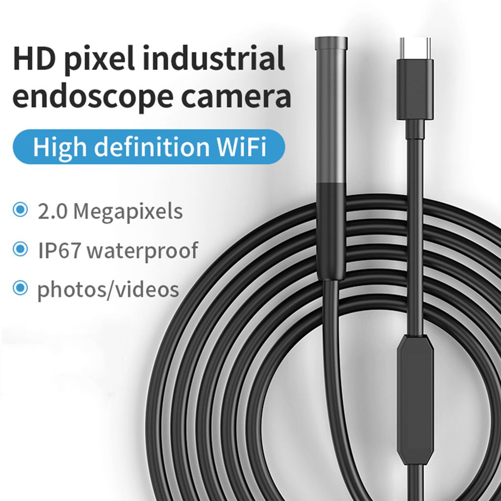 Endoskopická kamera s 6 LED diodami 1M Ø7,9 mm pro mobilní Obrázek produktu 12