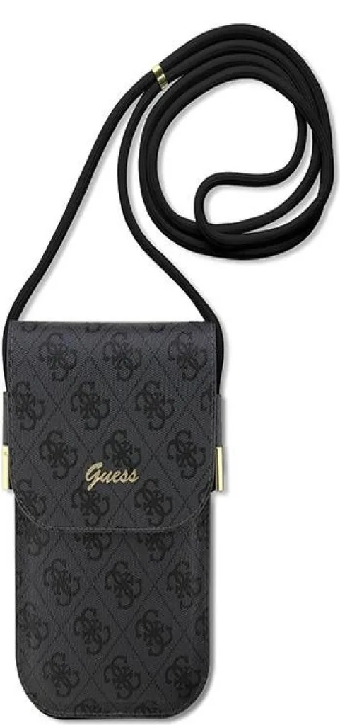 Borsa Guess Guowbp4Snsk Nero/Nero 4G Metal Script Logo