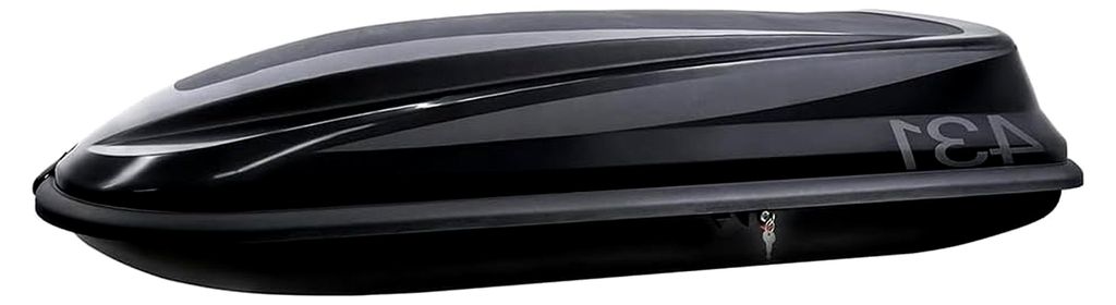 Tetrax Dachbox, Schwarz, 430 l