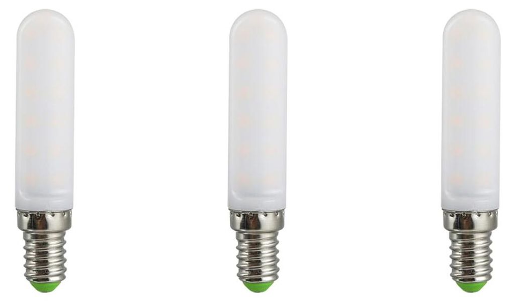 SPL E14 LED Röhrenlampe 4W 300lm Neutralweiß Opal 3 Stück