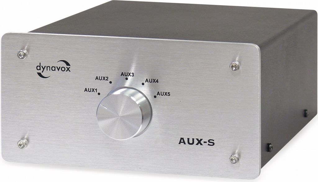Extension d'entrée/commutateur Dynavox AUX-S argent boîtier Image du produit 