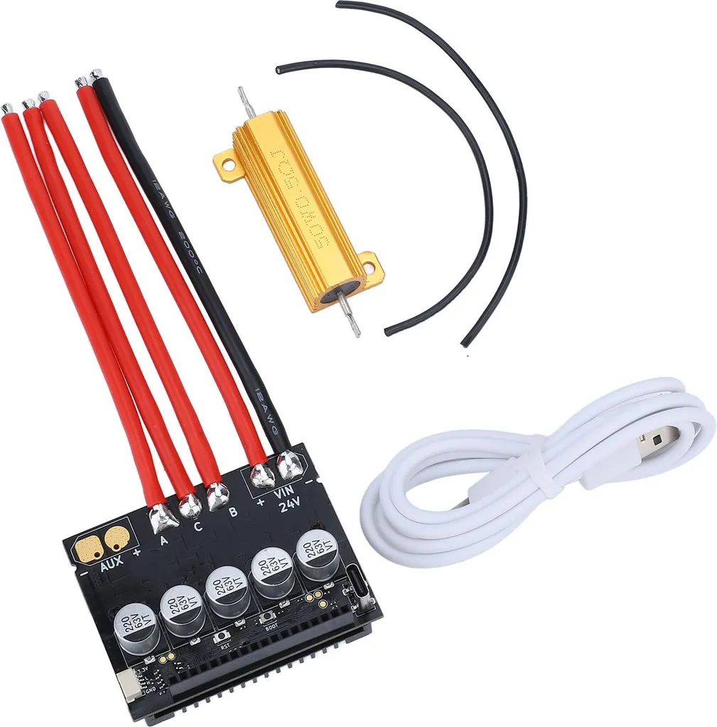 Contrôleur de moteur brushless multidirectionnel stable DC 8V à 24V - 6