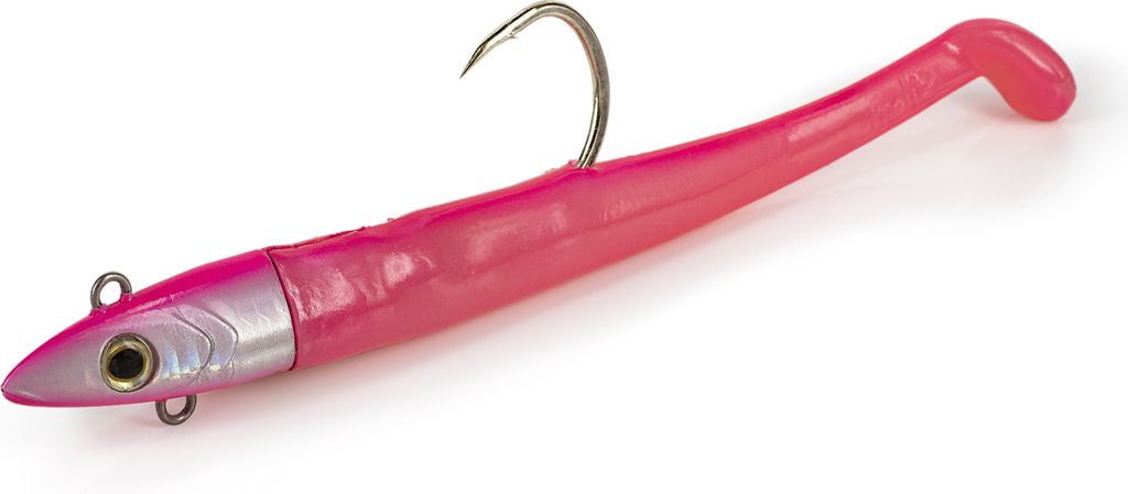 MOLIX Jugulo Soft Shad, Gummiköder, 18,5cm, Solid Pink, JSS64-55-134