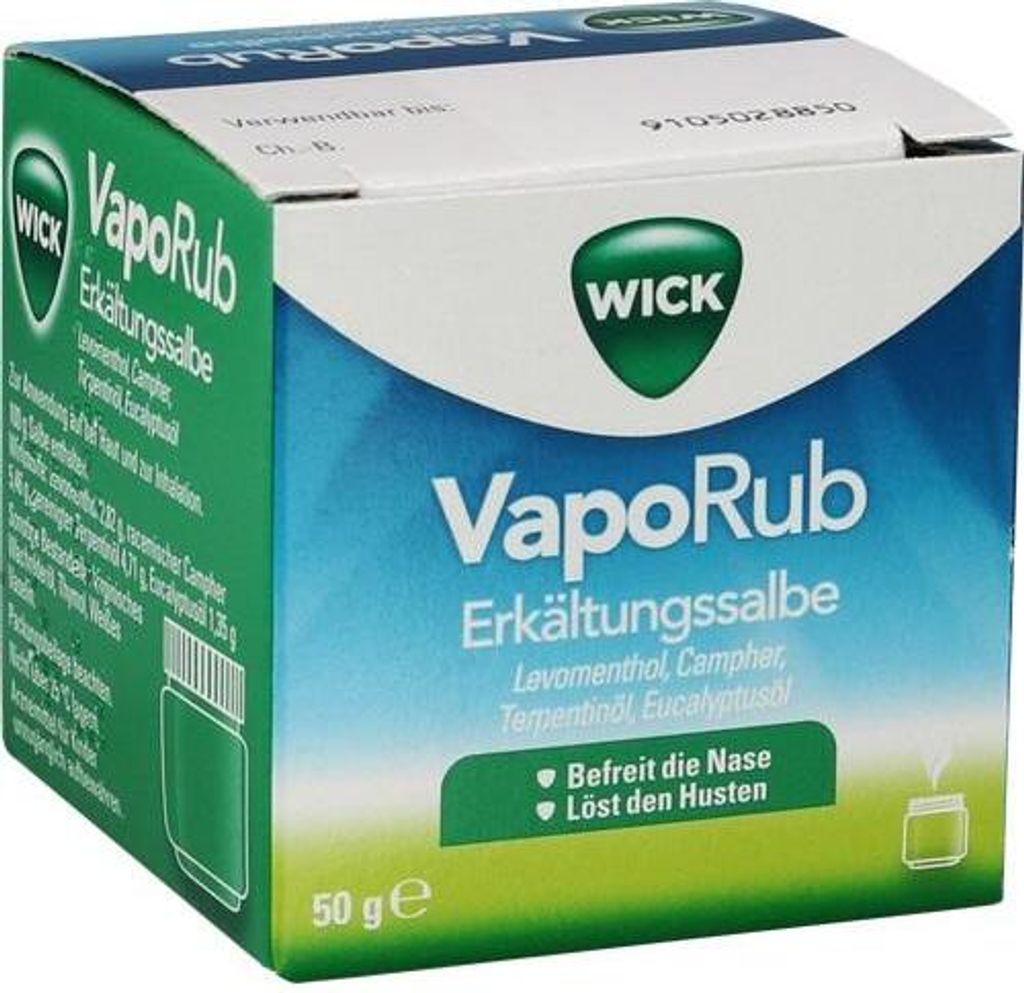WICK VapoRub Erkältungssalbe 50g PZN 00358693 Produktbild 