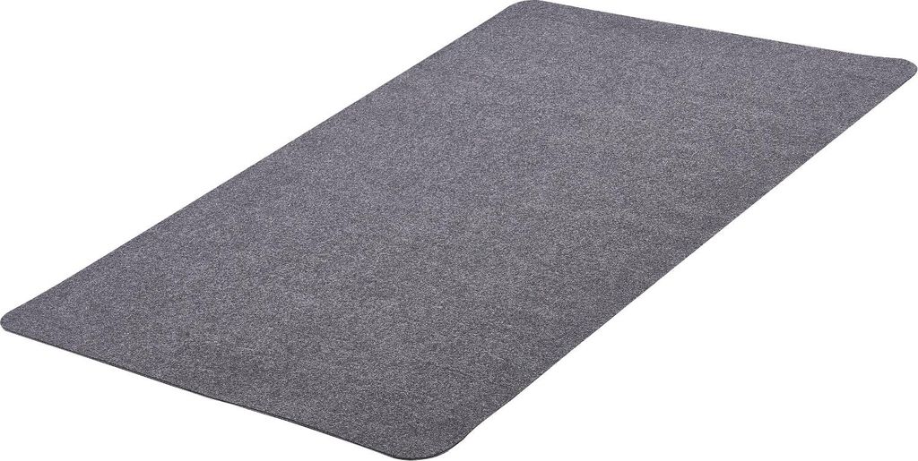 SucceBuy Stuhlmatte Bodenschutzmatte (1396 x 897 mm) rutschfeste Matte für Hartböden, Teppich für Bürostühle, leichtes Gleiten unter dem Schre...