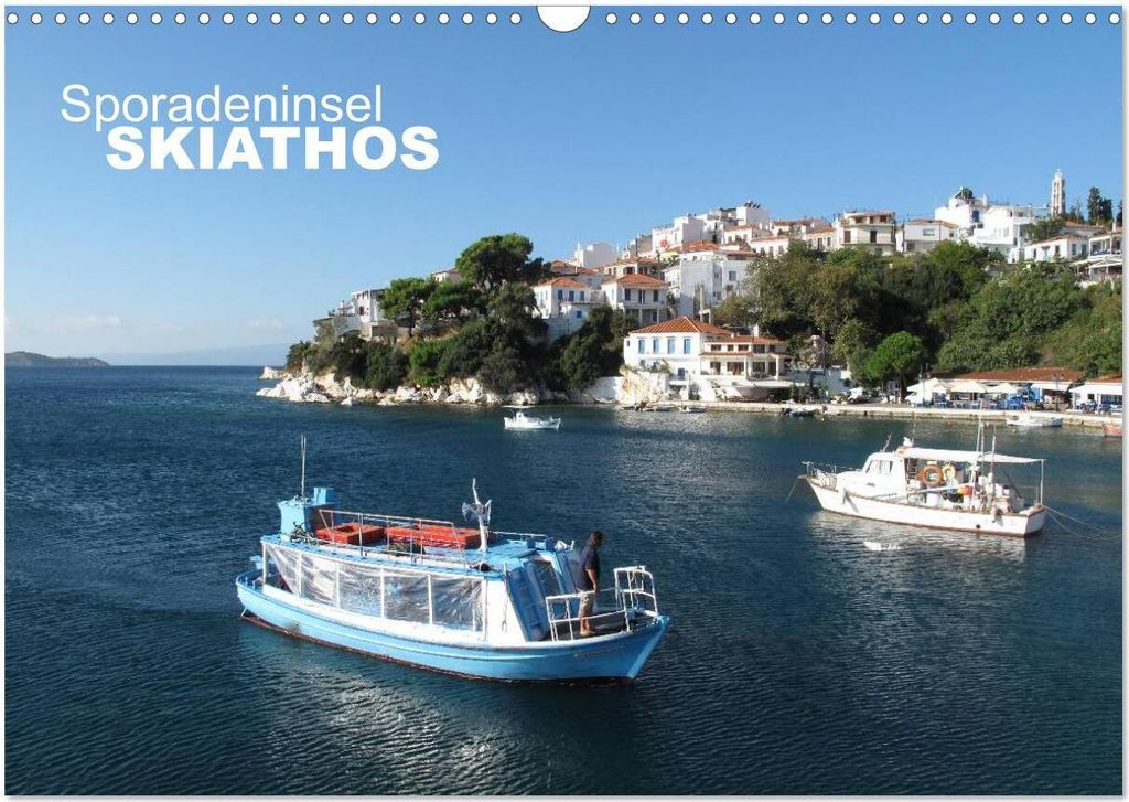 Sporadeninsel Skiathos (Wandkalender 2026 DIN A3 quer), CALVENDO Monatskalender