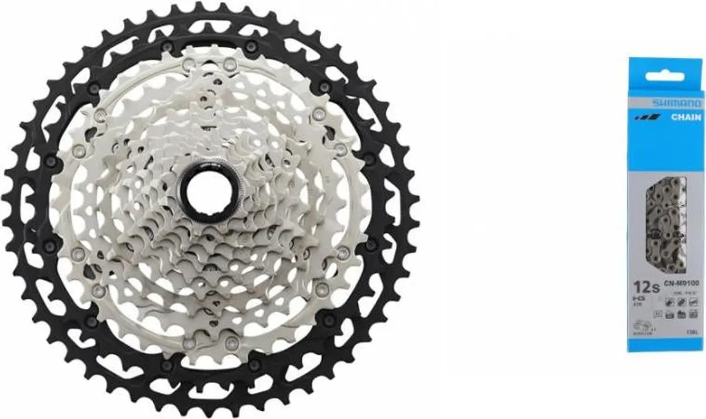 Cassette Shimano XT M8100 12v avec technologie Hyperglide+ et Micro Spline