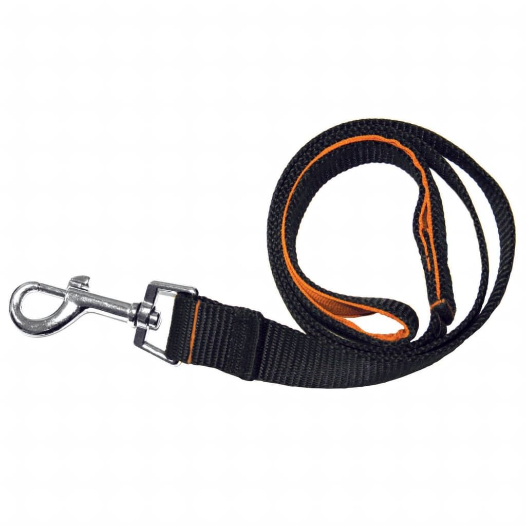 Kurgo Auto Zip Leine und Haltegurt schwarz / orange