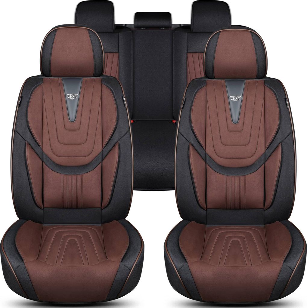 Schonbezüge-Komplettset für Suzuki Swift 4 Bj 2005-11 in Schwarz/Braun FM9