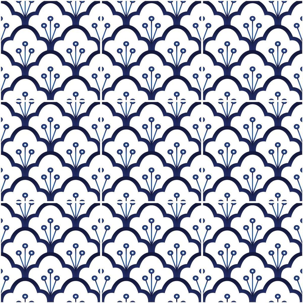 Selbstklebende Fliesenaufkleber für Küche und Bad – 9 Thimeo Azulejos Fliesenaufkleber – 9 Aufkleber 20 x 20 cm