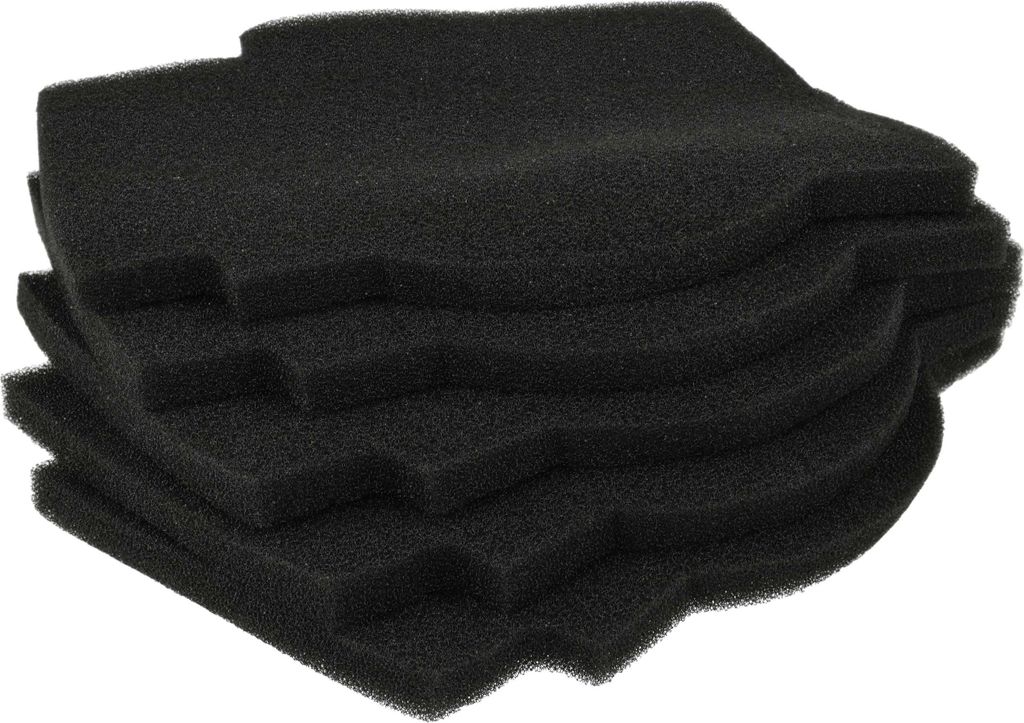 vhbw 5x Luftfilter kompatibel mit Lunos Silvento Lüfter, Produktbild 
