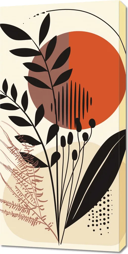 Quadro 50x100 cm Prima dell'alba