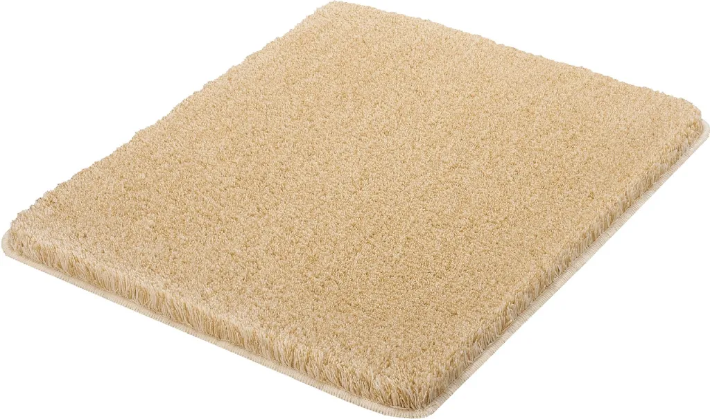 Tapis de bain Kleine Wolke Relax Champagne 55x65 cm antidérapant et doux