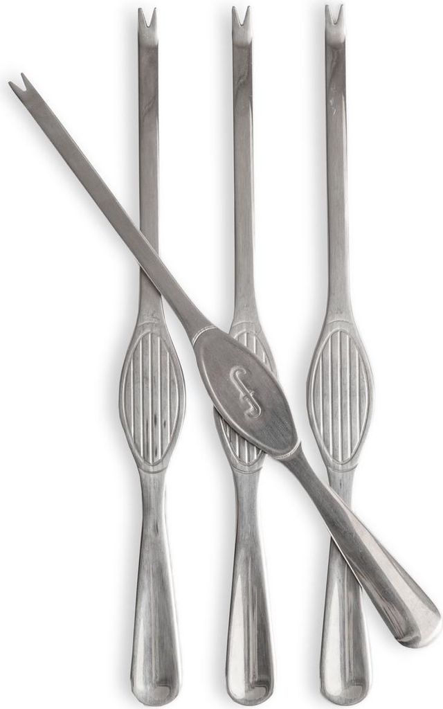 Meeresfrüchtebesteck, 4-teilig, Edelstahl, 20 cm / Sagaform