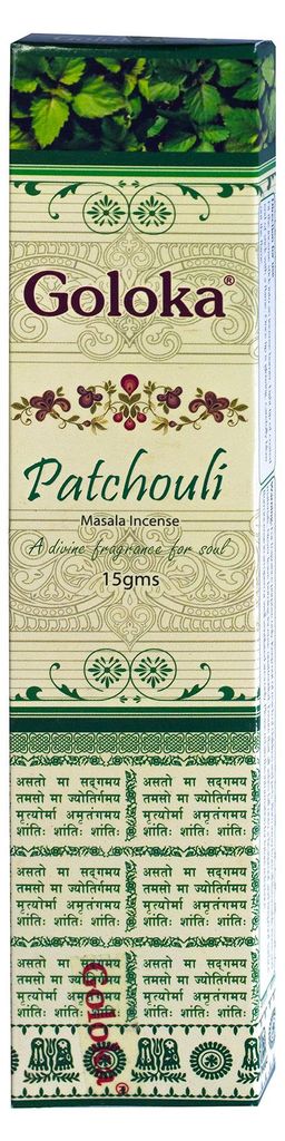 Goloka Räucherstäbchen "Patchouli" 15gr. Produktbild 