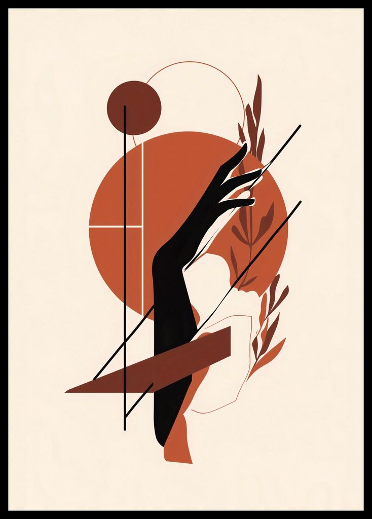 Plakat 42x59,4cm Dämmerung in der Hand