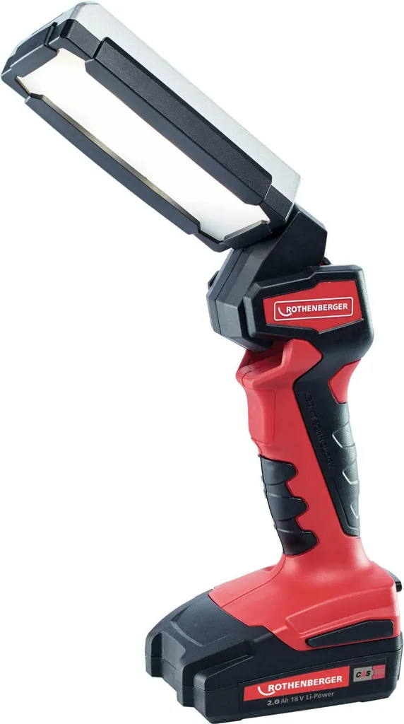 Lampe RO FL180 ROTHENBERGER : finissez vos travaux dans le noir complet