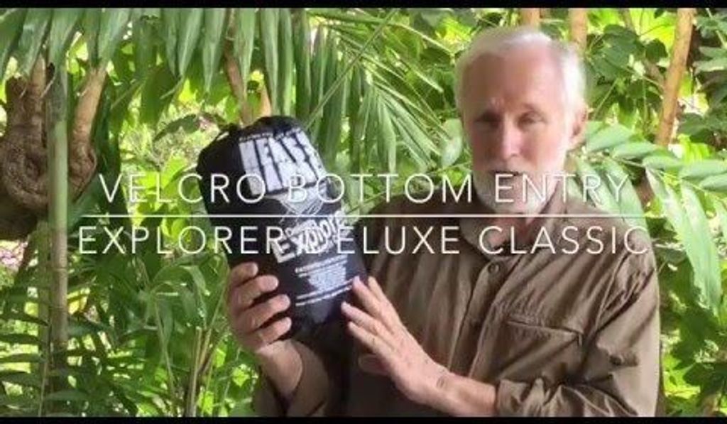 Hennessy Hammocks Explorer Asym Classic - Outdoor Hängematte mit Moskitonetz und Tarp, Einstieg von