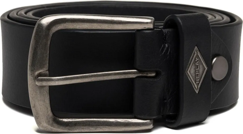 REPLAY Pelle Cardholder + Cintura Uomo Nero: Accessori Must-Have 2026
