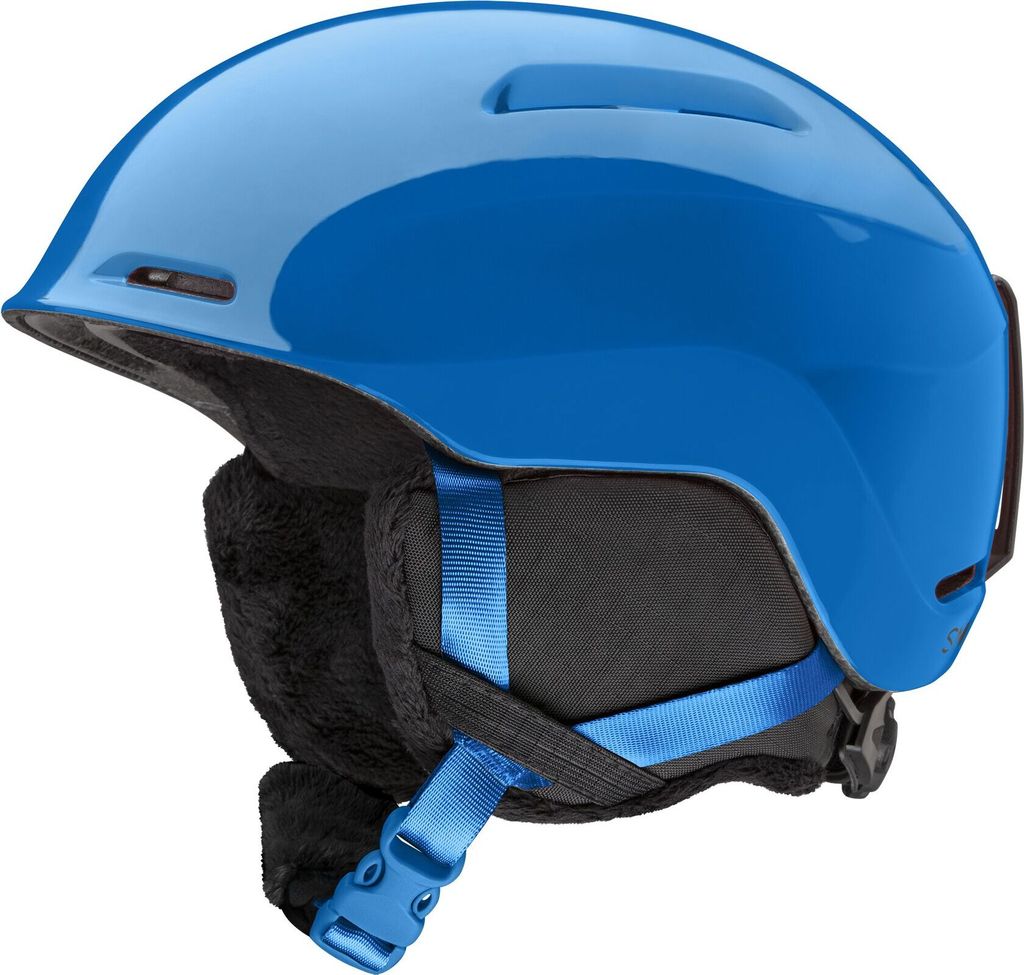 SMITH GLIDE J Kinder Skihelm blau 48-52 cm